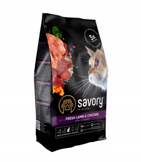 SUCHÉ SUCHÉ KRMIVO S JAHNIČNÝM A KURATOM PRE DOSPELÉ MAČKY STER. 2 kg